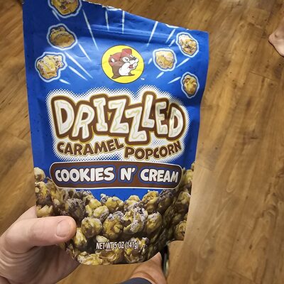 Drizzled Caramel Popcorn