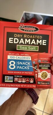 Dry Roasted Edamame Sea Salt