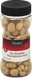 Dry roasted macadamia nuts with sea salt