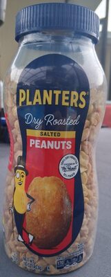 dry, roasted peanuts