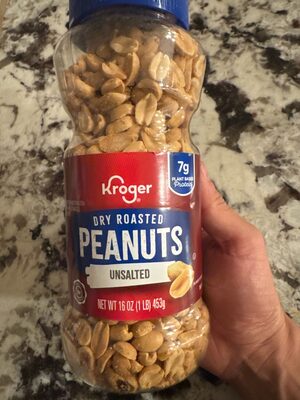 Dry Roasted Peanuts, Unsalted