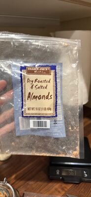 Dry Roasted & Salted Almonds