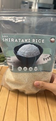 Dry Shirataki Rice