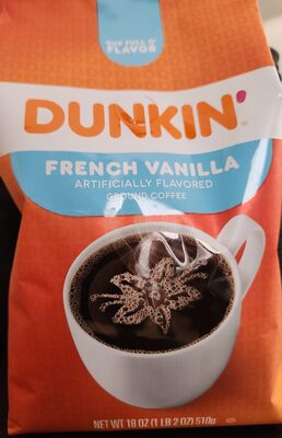 Dunkin' French Vanilla Ground Coffee