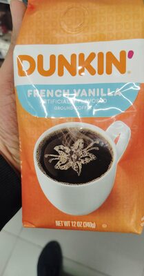 Dunkin French Vanilla Ground Coffee imp