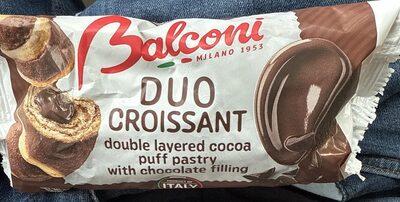 Duo Croissant Chocolate Filled