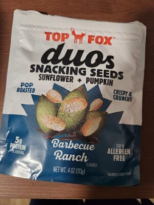 Duos Snacking Seeds: Barbecue Ranch