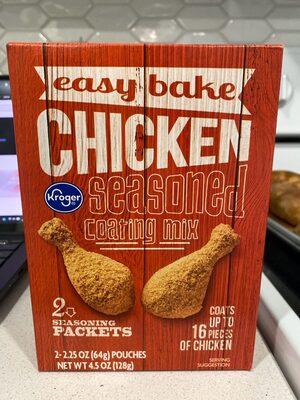 Easy Bake Chicken Seasoned Coating Mix