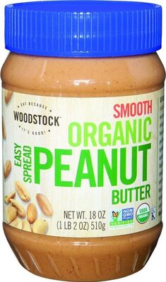Easy Spread Smooth Organic Peanut Butter