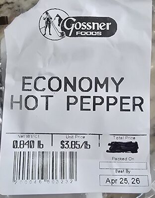 Economy Hot Pepper