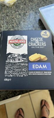 Edam Cheese & Crackers