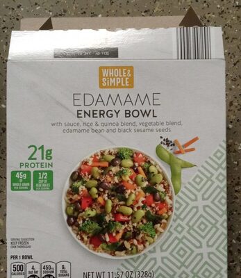 Edamame Energy Bowl