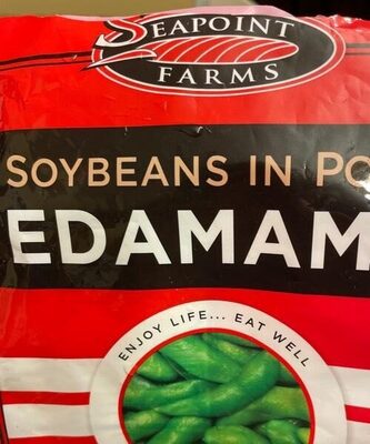 Edamame soybeans in pods