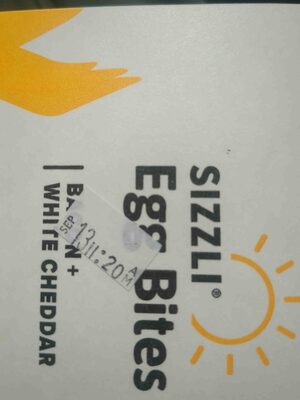 Egg Bites Bacon + White Cheddar