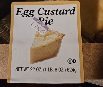 Egg Custard Pie