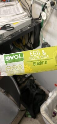 EGG & GREEN CHILE BURRITO