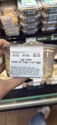 Egg Salad Made w/ Cage Free Eggs