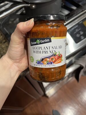 Eggplant Salad with Prunes