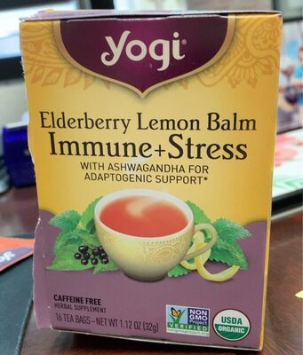 Elderberry Lemon Balm Immune + Stress