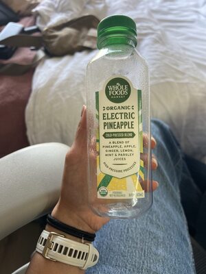 Electric Pineapple Cold Pressed Blend By Whole Foods