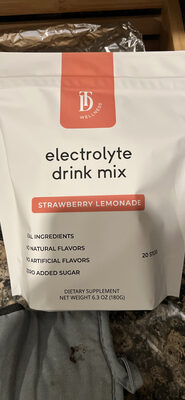 Electrolyte Drink Mix Strawberry Lemonade