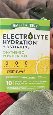 Electrolyte Hydration