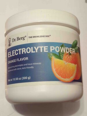 Electrolyte Powder Orange Flavor