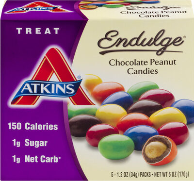 Endulge chocolate peanut candies