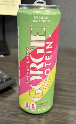 Energy Drink Gorgie Protein Sparkling Power Punch