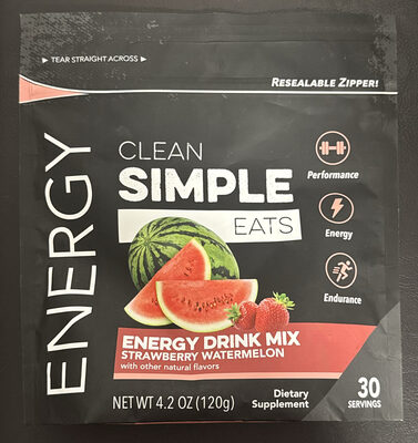 Energy Drink Mix Strawberry Watermelon