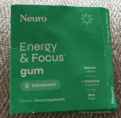 Energy & Focus Gum
