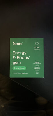 Energy & Focus gum