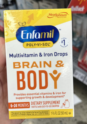 Enfamil Poly-Vi-Sol Multivitamin & Iron Drops