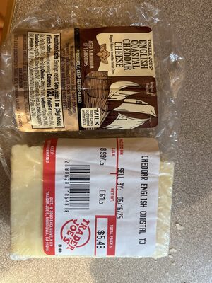 English coastal cheddar