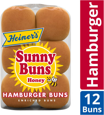 Enriched hamburger buns