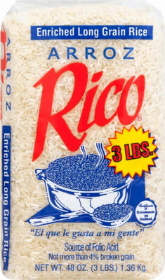 Enriched long grain rice