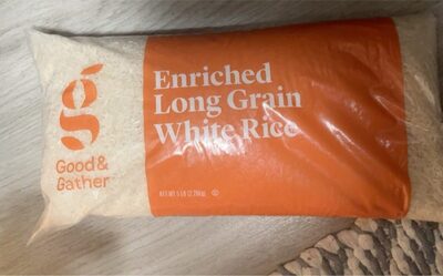 Enriched long grain white rice