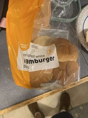 Enriched White Hamburger Buns