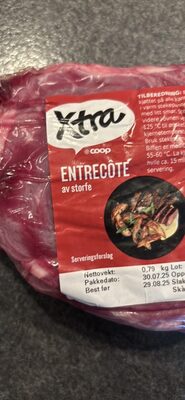 ENTRECÔTE av storfe