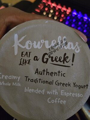 Espresso Coffee Greek Yogurt