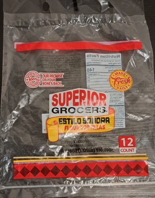 Estillo Sonora Flour Tortillas