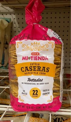 Estilo Caseras Homestyle Corn Tostadas