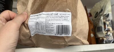 Everyday Pan Sourdough Loaf