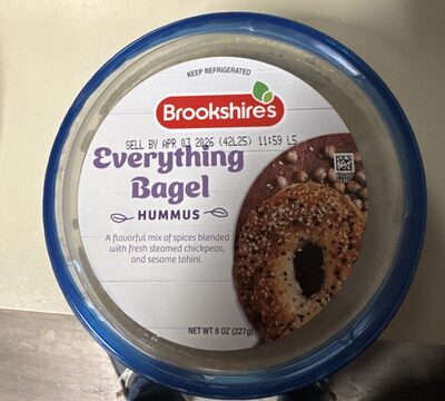 Everything Bagel Hummus