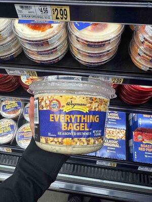 Everything Bagel Seasoned Hummus