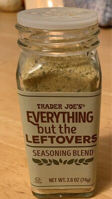 Everything but the leftovers