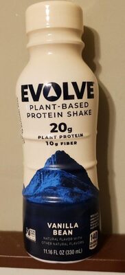 Evolve plant-based protein shake Vanilla bean