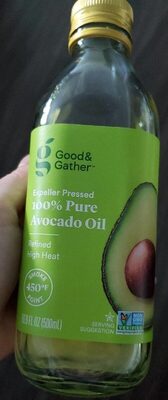 Expeller pressed 100% pure avocado oil