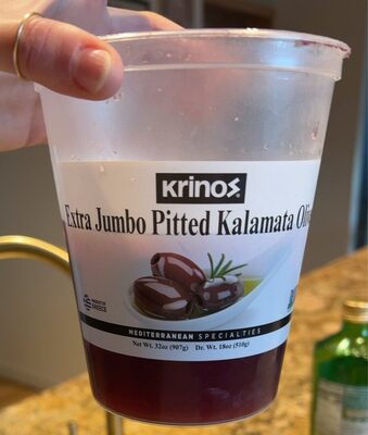 Extra jumbo pitted kalamata olives