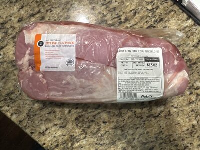 Extra Lean Pork Boneless Pork Tenderloin